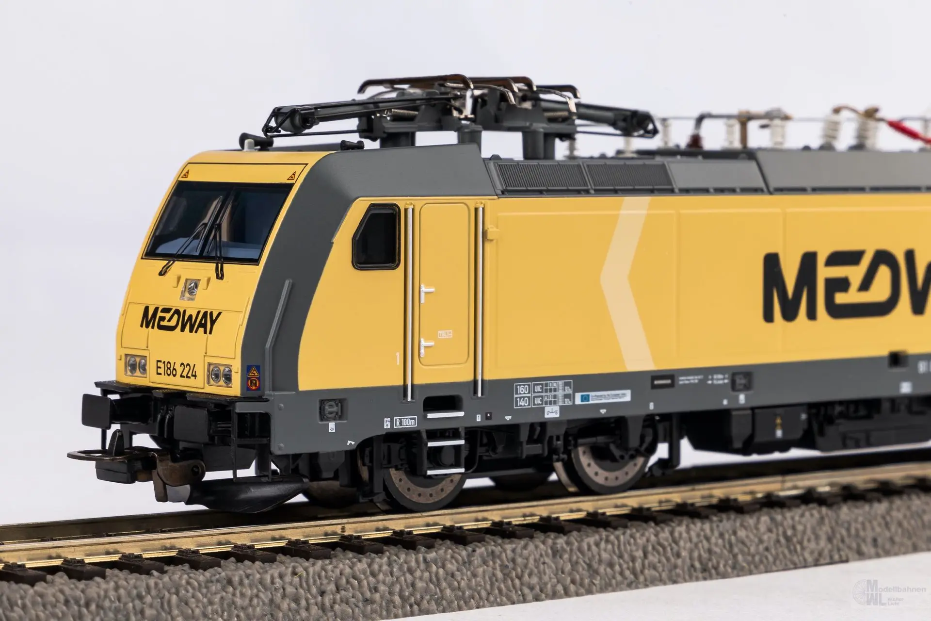 Piko 21632 - E-Lok BR 186 Medway Ep.VI H0/WS Sound