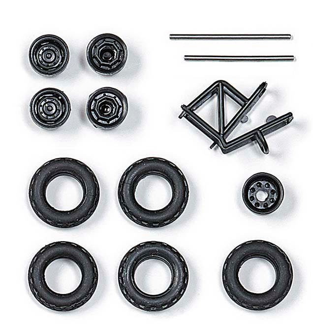 Busch 95900 - Zubehör-Set Räder 4x4 H0 1:87 Busch 95900 - Zubehör-Set Räder 4x4 H0 1:87