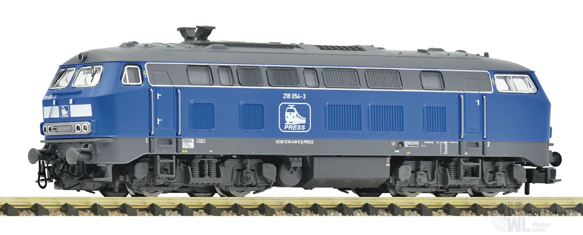 Fleischmann 7370022 - DIesellok BR 218 054-3 PRESS Ep.VI N 1:160 Sound Fleischmann 7370022 - DIesellok BR 218 054-3 PRESS Ep.VI N 1:160 Sound