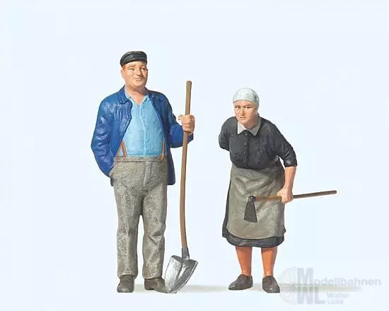 Preiser 45071 - Bauer, Bäuerin Spur G