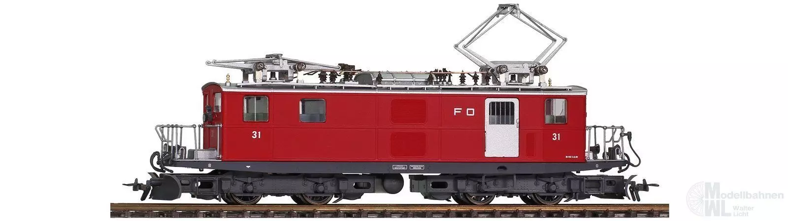 Bemo 1261221 - Zahnradlok HGe 4/4 I 31 F0 Ep.III/IV H0m