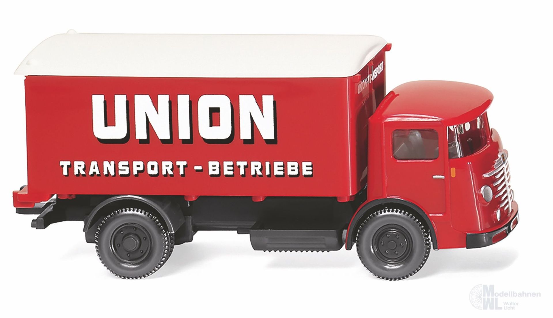 Wiking 047603 - Koffer-Lkw Büssing 4500 UNION Transport H0 1:87