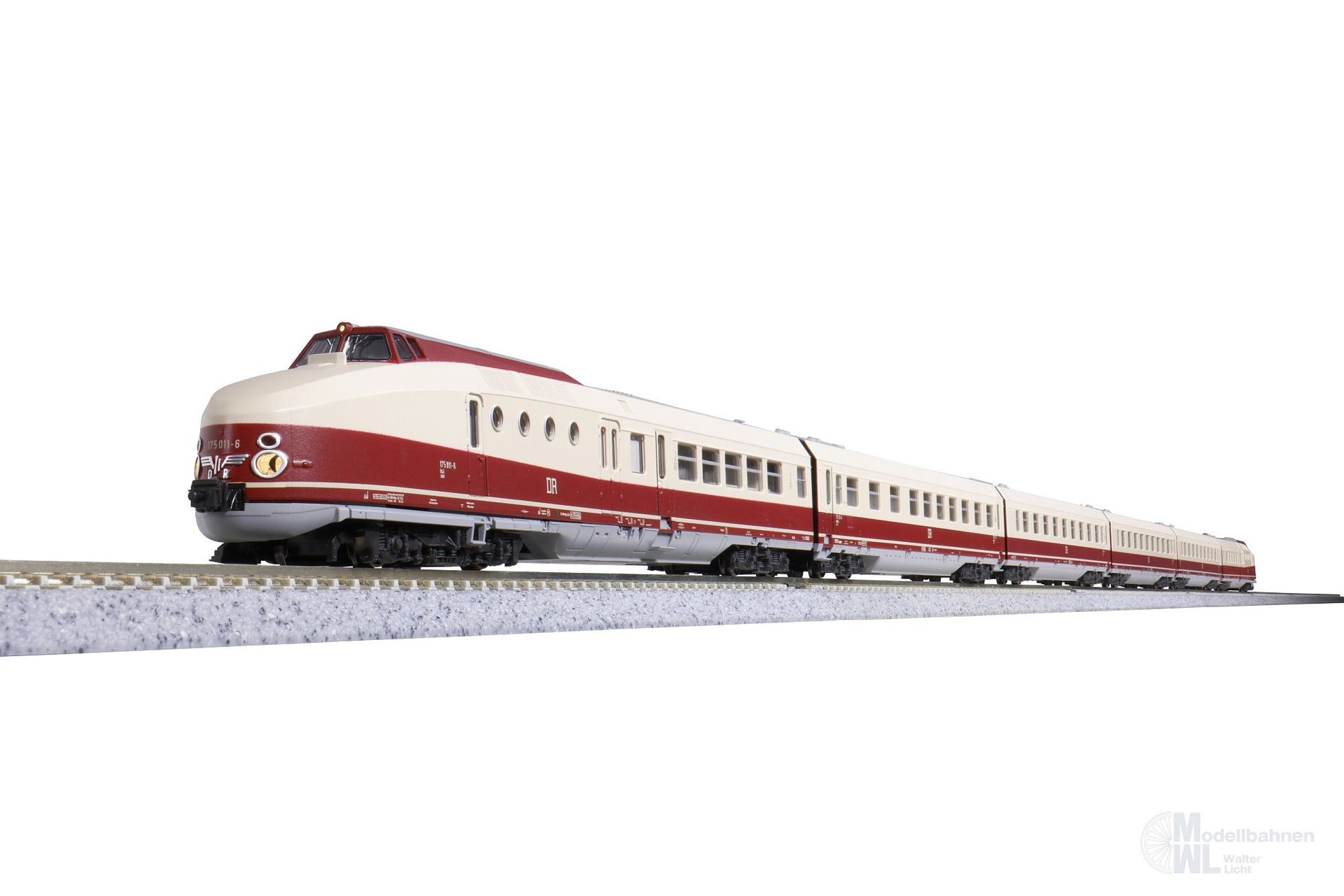 Kato 20-044 - Triebzug BR 175 DR Ep.IV 6.tlg. N 1:160 Sound