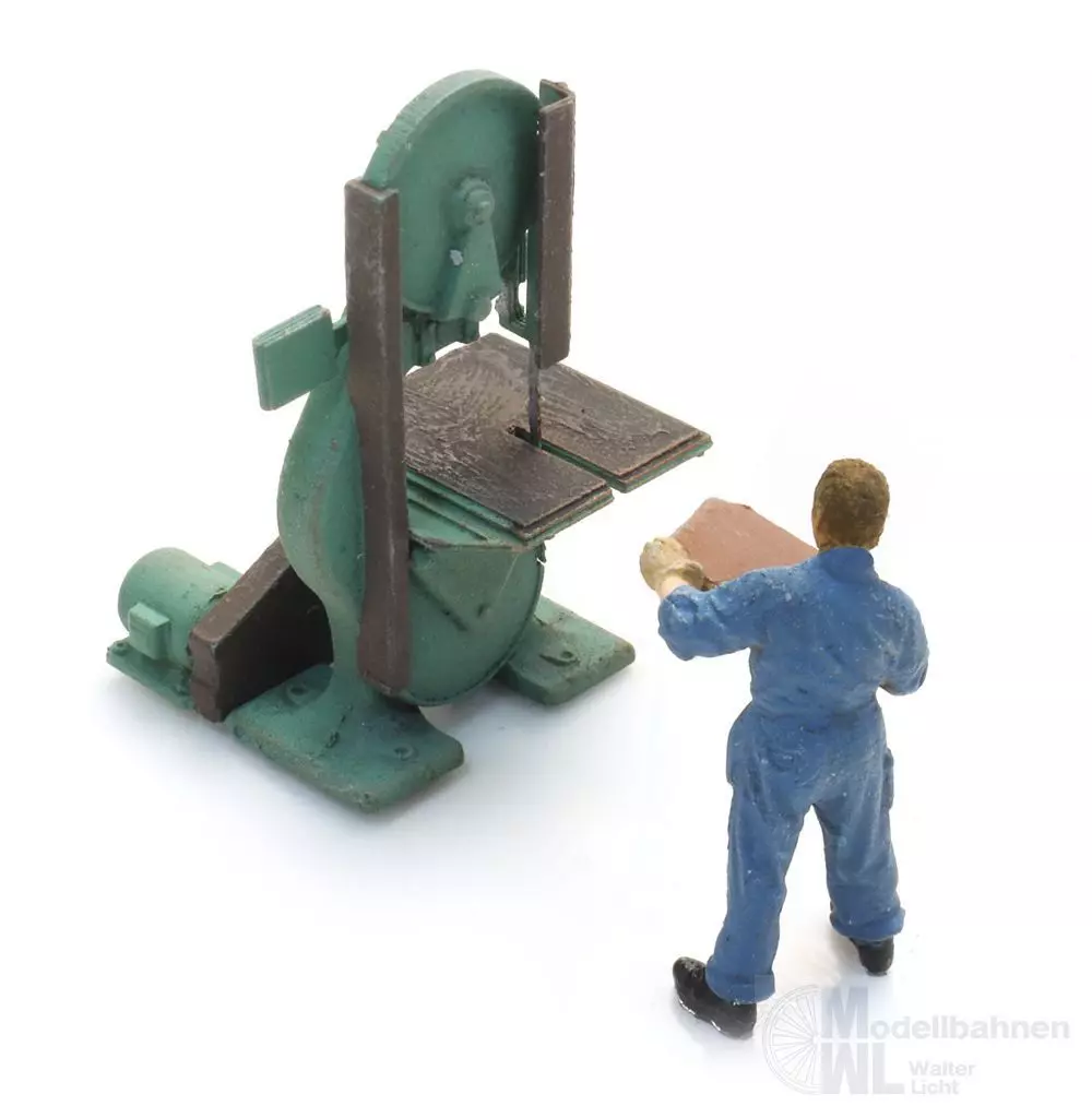 ARTITEC b.v. 312.051 - Bandsäge mit Figur Fertigmodell 1:120