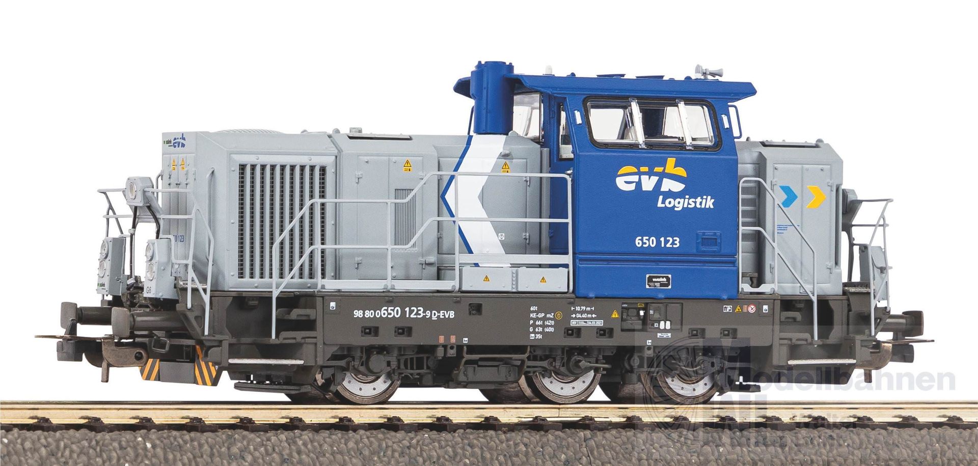 Piko 52673 - Diesellok Vossloh G 6 EVB Ep.VI MTU H0/WS