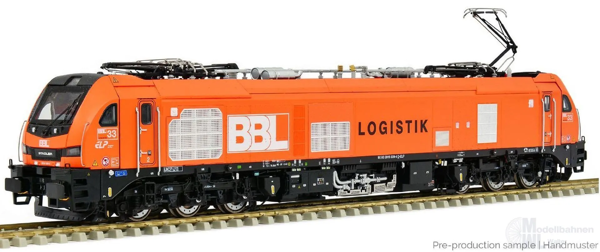 Sudexpress S0193099 - Zweikraftlok BR 2019 309-4 Euro 9000 BBL Logistik Ep.VI H0/WS Digital