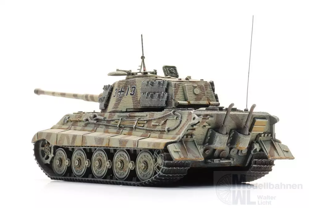 ARTITEC b.v. 6870653 - WM Tiger II Zim zweifarbige Tarnung s.Pz.Abt.506 Fertigmodell H0 1:87