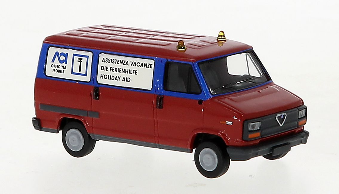 Brekina 34919 - Alfa Romeo 6 Kastenwagen des ACI H0 1:87