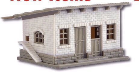 Vollmer 47709 - Stall mit Zaun N 1:160