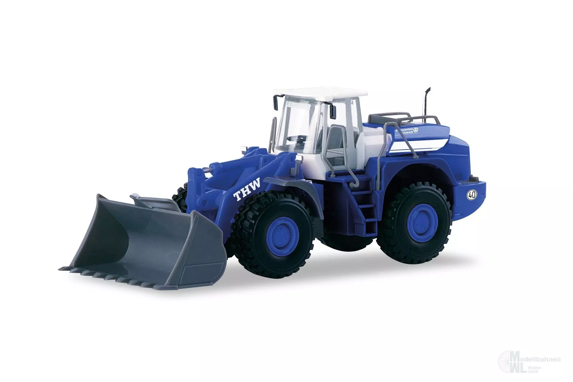 Herpa 319812 - Radlader L580 THW H0 1:87