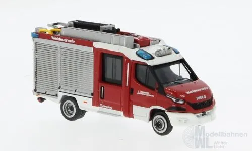 PCX-Models 870778MCW - Iveco Magirus Daily MLF 2021 Werkfeuerwehr Deutz H0 1:87