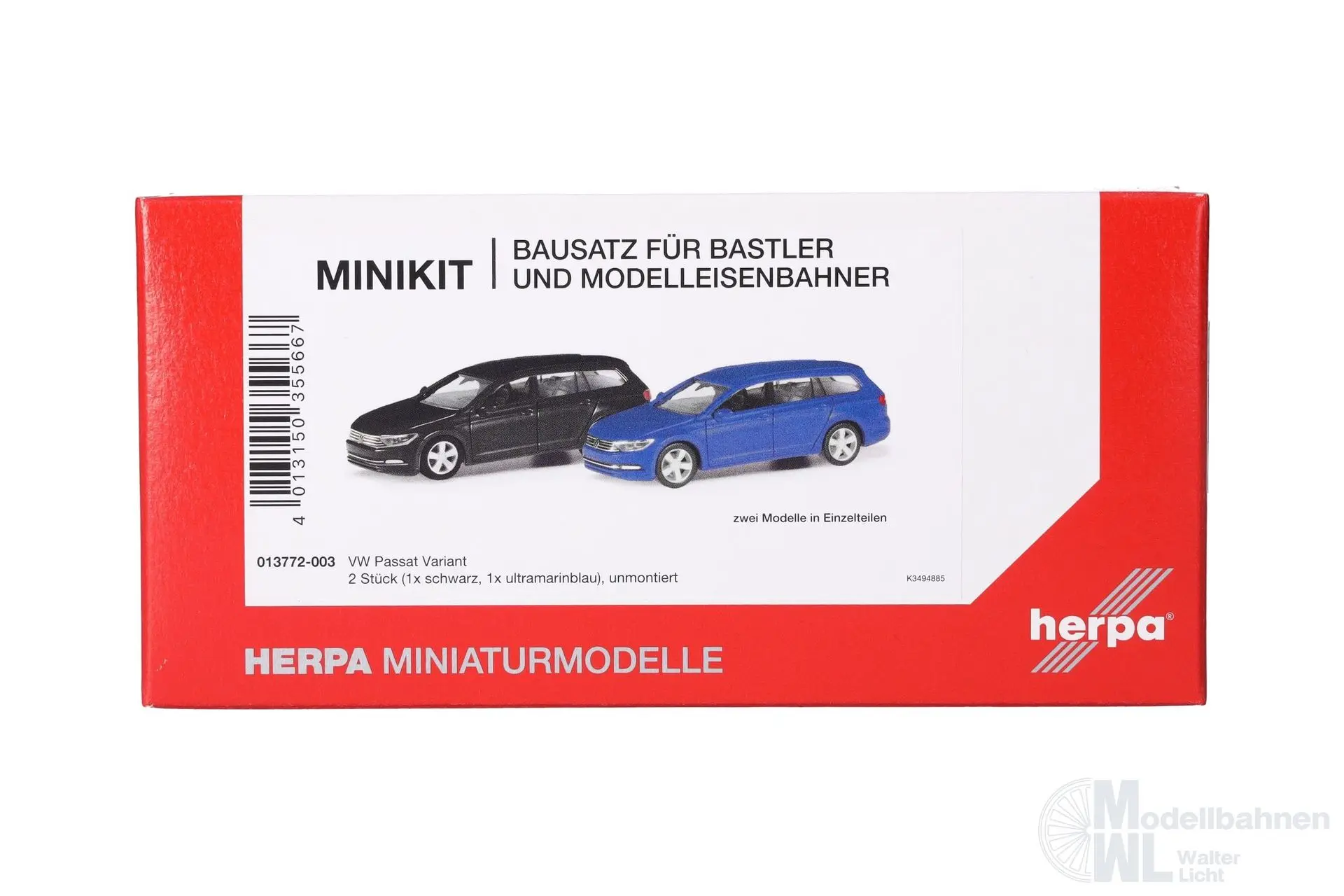 Herpa 013772-003 - MiKi VW Passat Variant 2 Stück H0 1:87