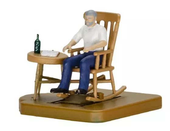 Viessmann 1560 - Mann im Schaukelstuhl bewegt H0 1:87