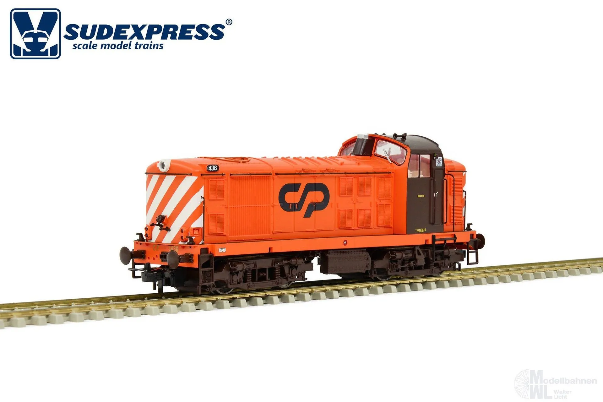 Sudexpress S143623 - Diesellok Class 1400 CP Ep.VI 1436 Laranja H0/GL