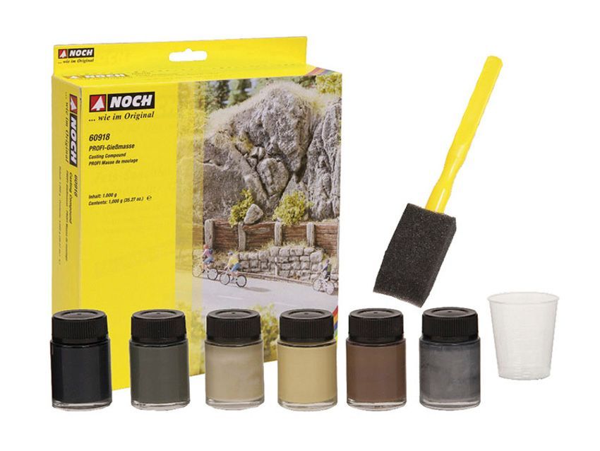 Noch 61200 - Naturfarben-Set, 6 Farbkonzentrate je 20 ml G/1/0/H0/H0m/H0e/TT/N/Z Noch 61200 - Naturfarben-Set, 6 Farbkonzentrate je 20 ml G/1/0/H0/H0m/H0e/TT/N/Z