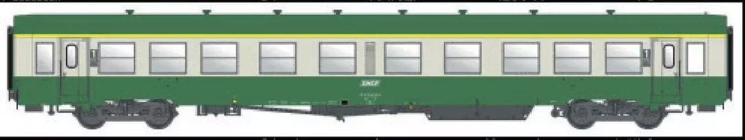 LS Models MW40036 - Personenwagen SNCF Ep.IVb USI At4 U62 1.Kl. H0/GL