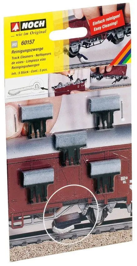 Noch 60157 - Reinigungszwerge 5 Stück H0 1:87