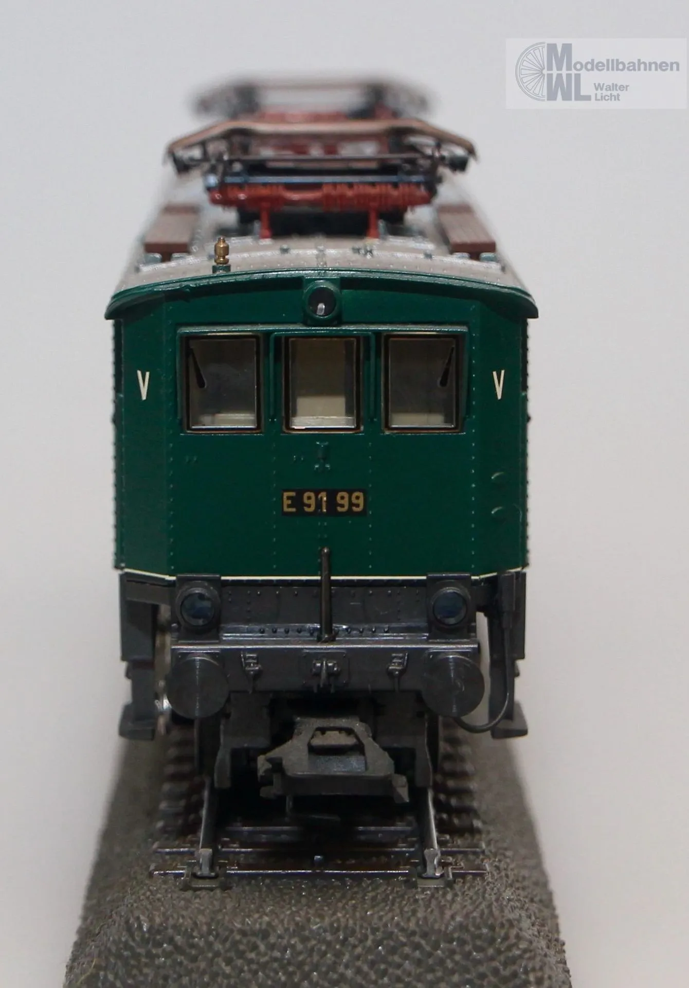 Märklin 37291 - MÄRKLIN - E-Lok E91 DRG Ep.II grün H0/WS Digital