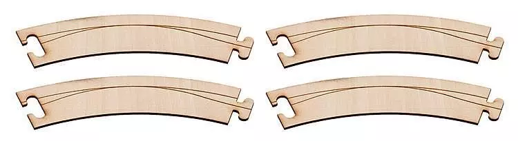 Faller 161920 - Laser-Street Fahrbahnbogen 45 H0 1:87