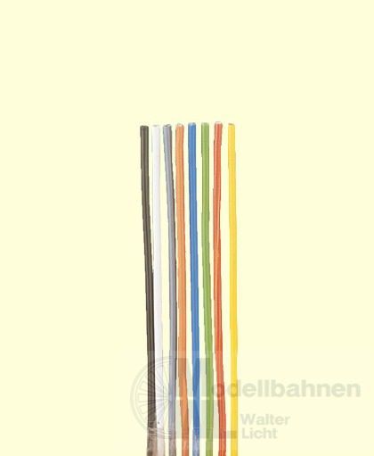 br3225 Brawa 3225 - Litze 0,50mm² 40m Spule blau