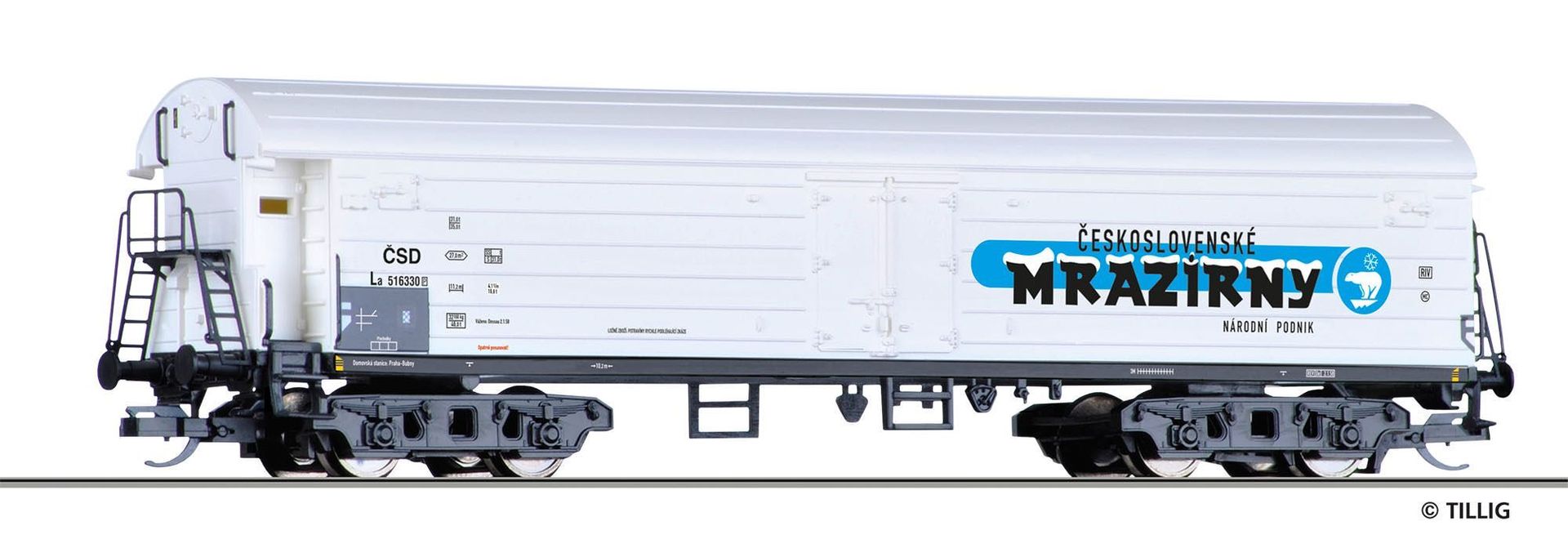 Tillig 15325 - Kühlwagen CSD Ep.III La Mrazirny TT 1:120