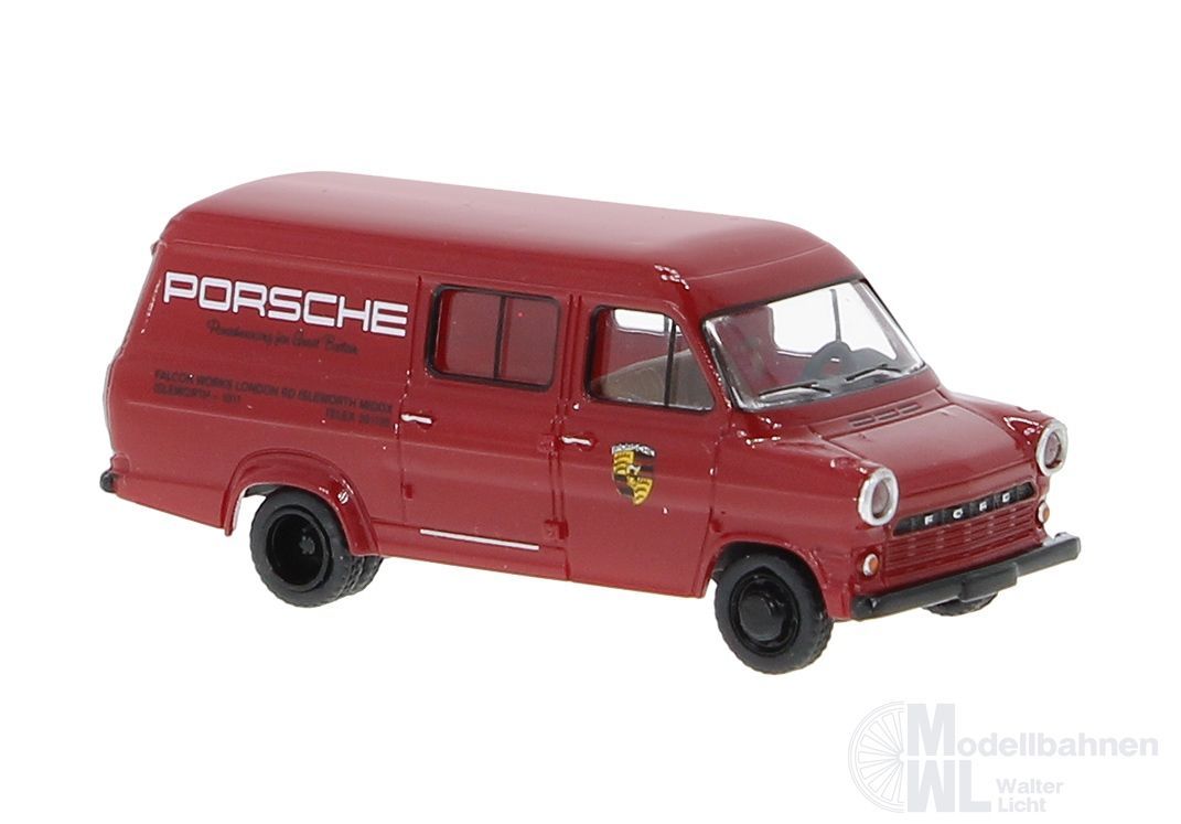 Brekina 34164 - Ford Transit lang MK von Porsche UK (GB) H0 1:87