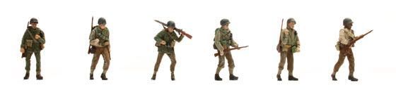 ARTITEC b.v. 387.88 - US Infantry 6 Figuren H0 1:87 ARTITEC b.v. 387.88 - US Infantry 6 Figuren H0 1:87