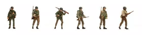 ARTITEC b.v. 387.88 - US Infantry 6 Figuren H0 1:87
