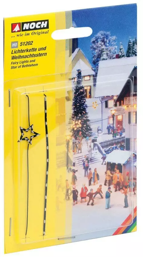 Noch 51202 - Lichterkette+Weihnachtsstern