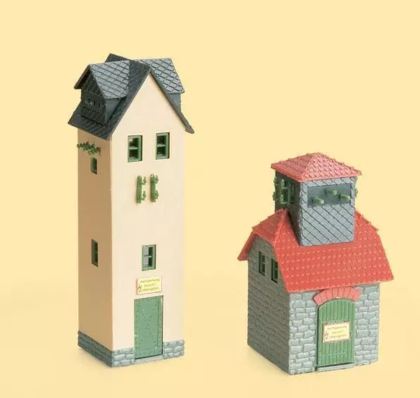 Auhagen 12261 - 2 Trafohäuschen H0 1:87 / TT 1:120