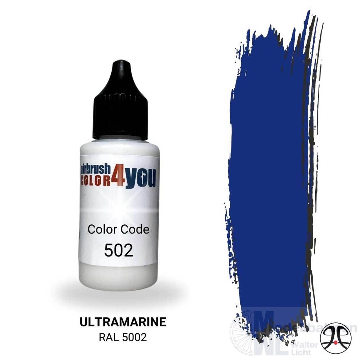 Busch 961000502 - Acrylfarbe Ultramarinblau RAL5002 30ml