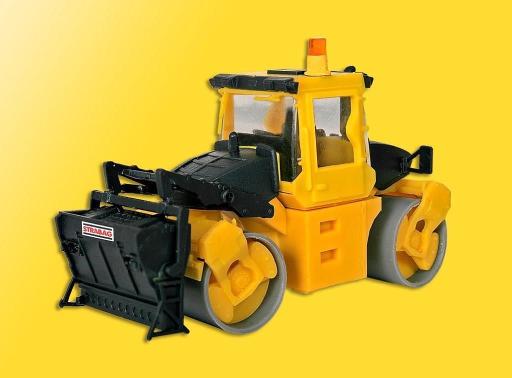 Kibri 11558 - BOMAG mit Splittstreuer BS 180 H0 1:87