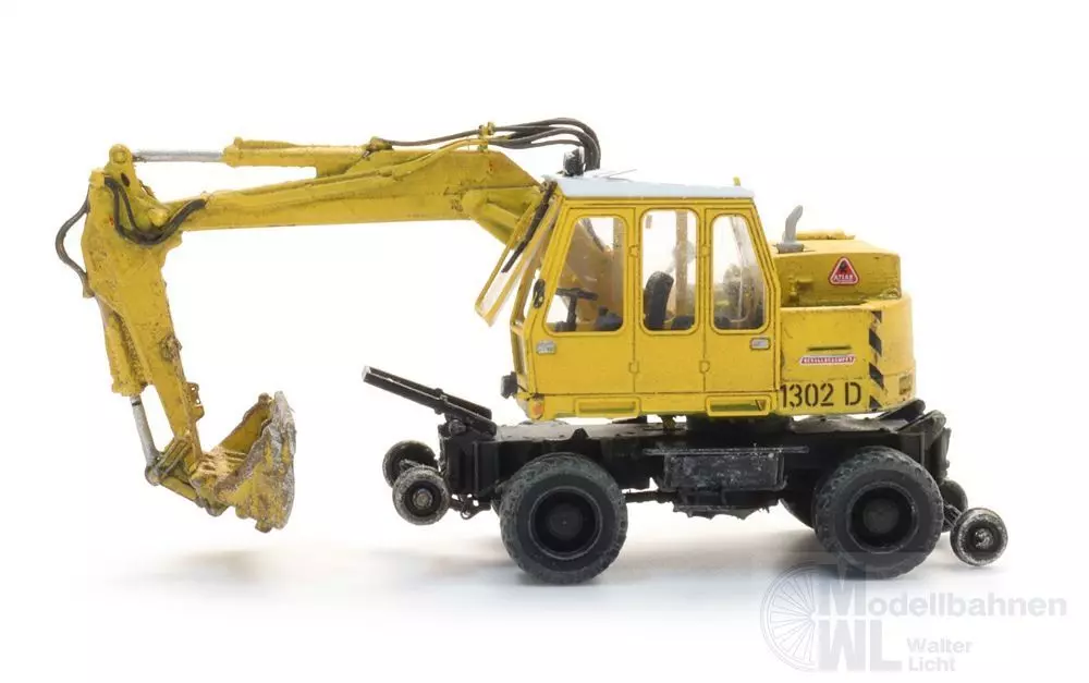 ARTITEC b.v. 316.132 - Atlas 1302 DKZW Zweiwegebagger Fertigmodell 1:160