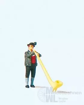Preiser 29034 - Alphornbläser H0 1:87