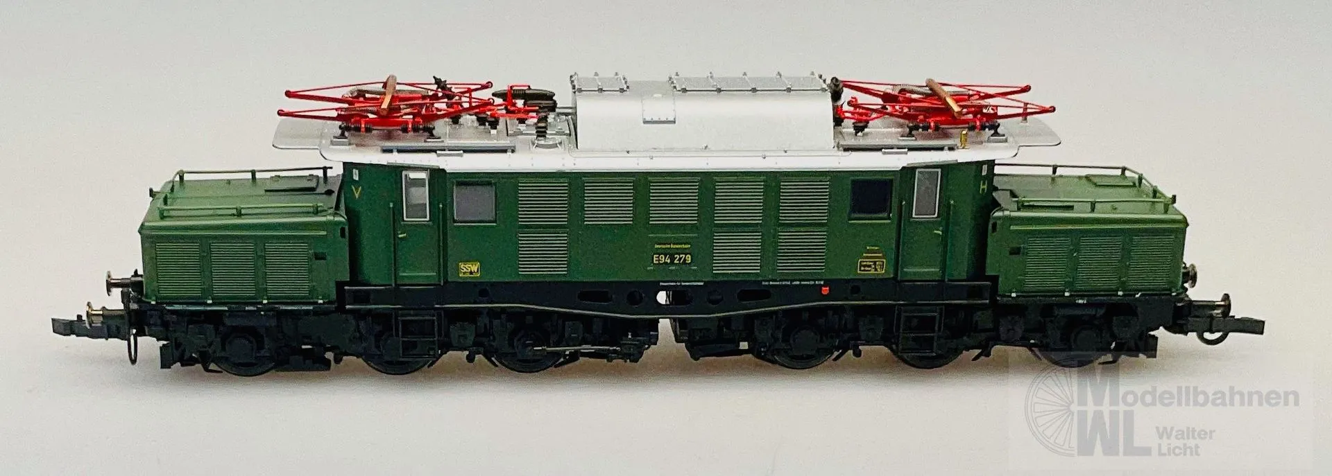 Roco 43712 - Roco - E-Lok E94 279 DB Ep.III grün Museumslok H0/GL