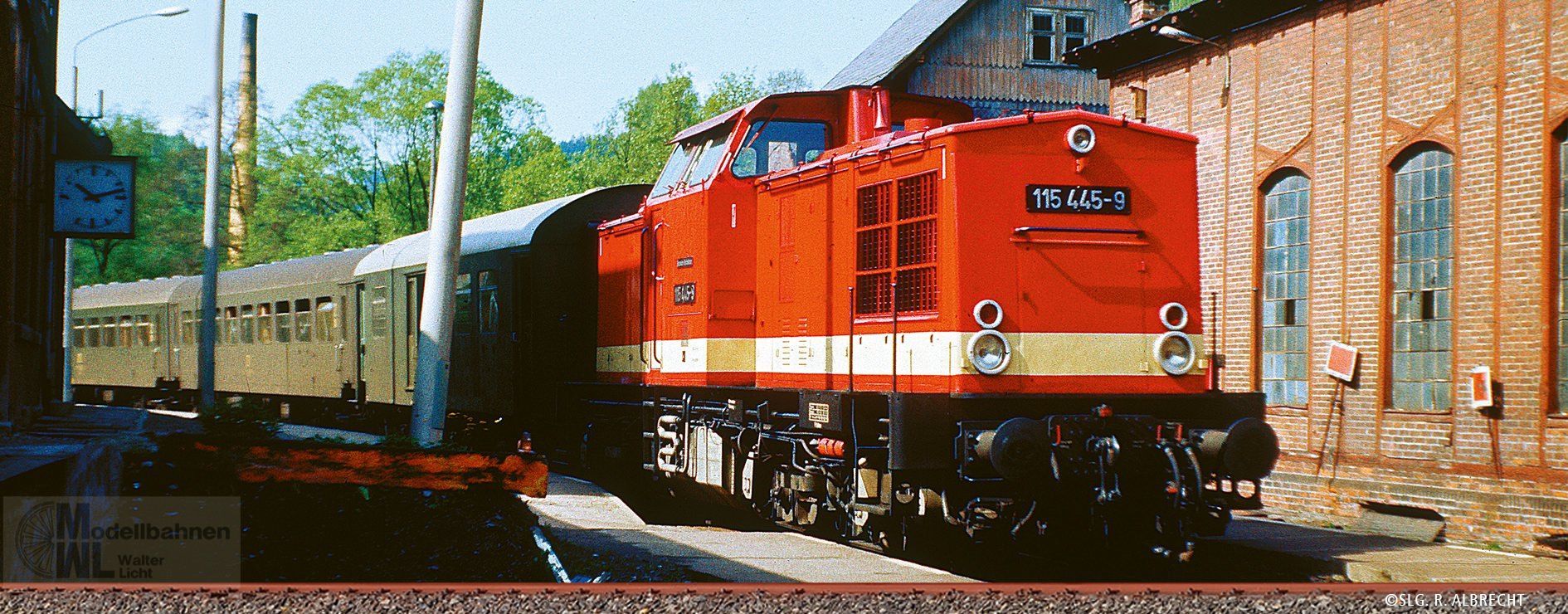 Brawa 41714 - Diesellok BR 115 445-9 DR Ep.IV H0/GL BASIC