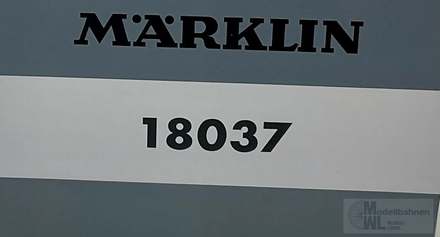 Märklin 18037 - MÄRKLIN - INSIDER Eilbulldog Cabrio off.Verdeck 1:43