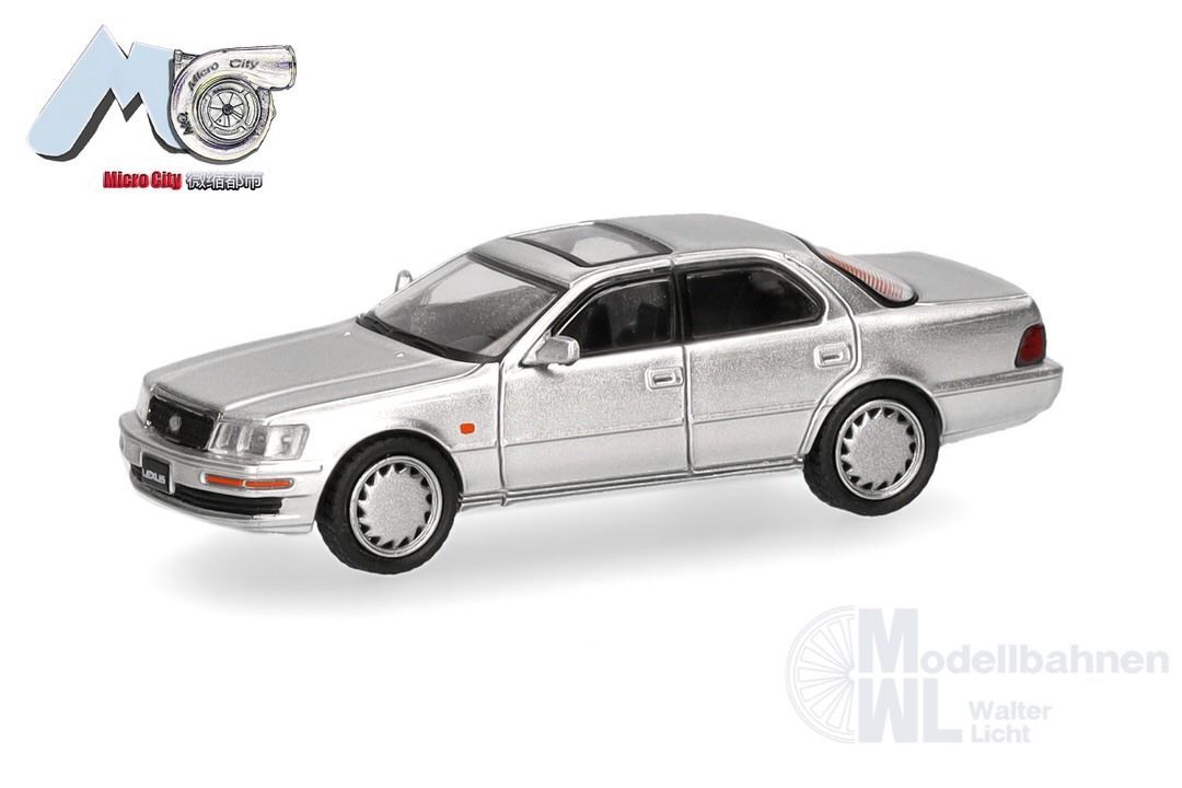 Herpa 87MC000133 - Lexus LS 400, silber (silver) H0 1:87