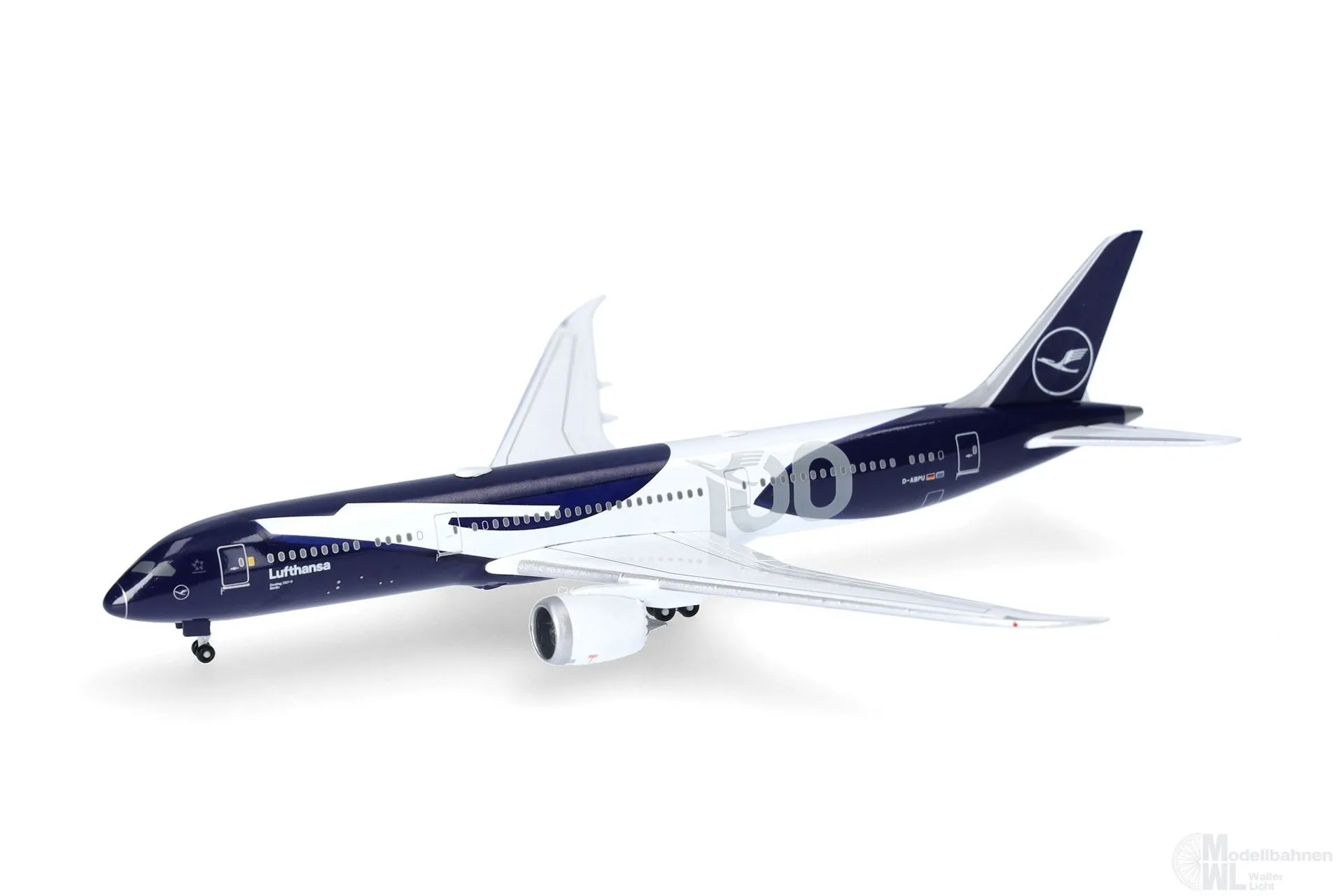 Herpa 538947 - Boeing 787-9 Lufthansa 100 Jahre 1:500