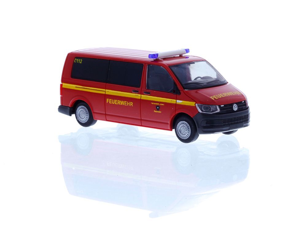 Rietze 53758 - Volkswagen T6 FW Lübeck H0 1:87 Rietze 53758 - Volkswagen T6 FW Lübeck H0 1:87