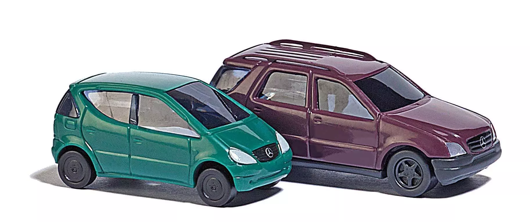 Busch 8310 - Mercedes-Benz A-Klasse und M-Klasse N 1:160