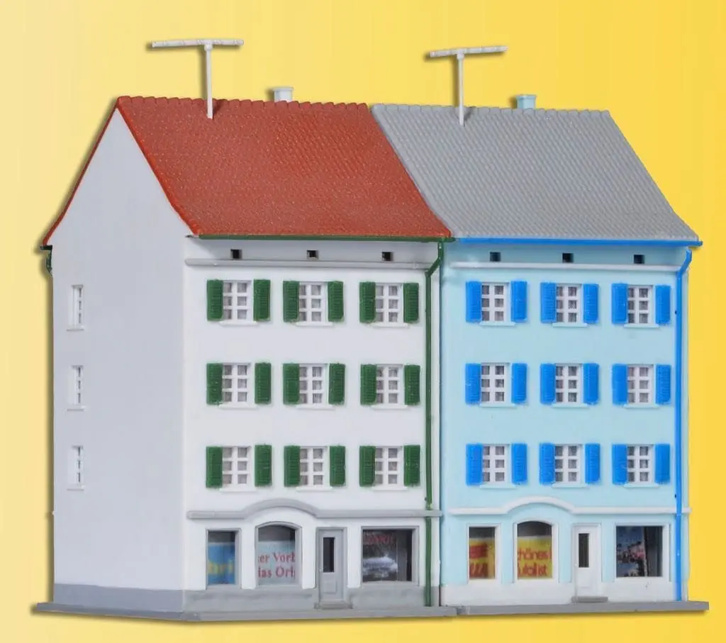 Kibri 36841 - Stadthaus mit Ladengeschäft 2 Stück Z 1:220