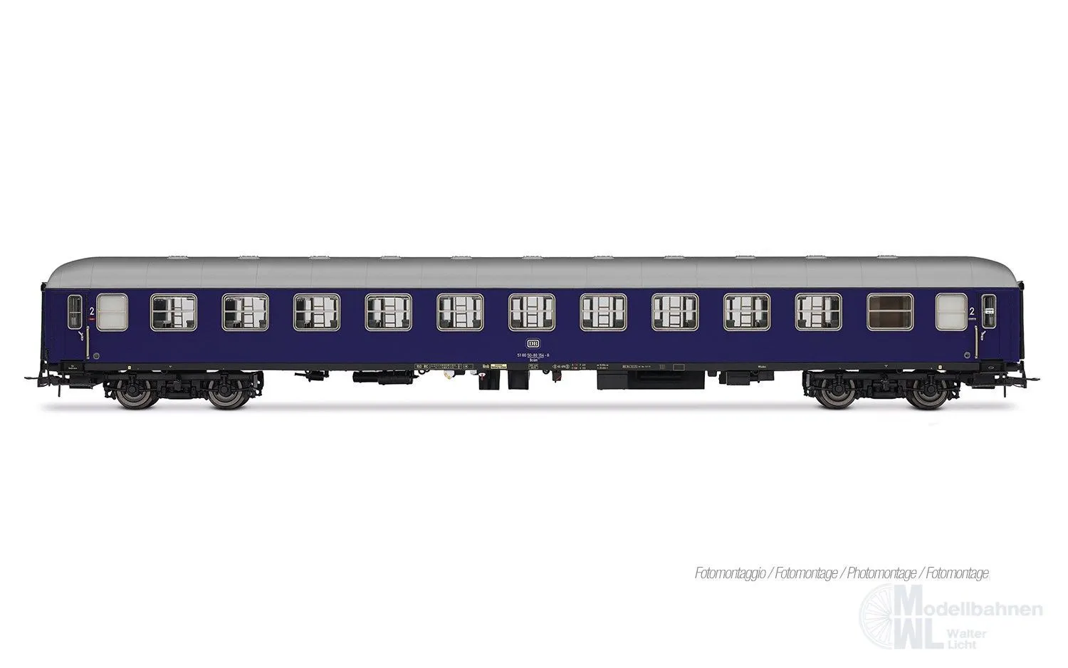 Rivarossi 4415 - Personenwagen Set DB Ep.IV 2.tlg. Bcm 243 H0/GL