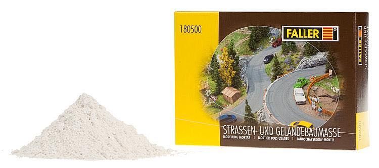 Faller 180500 - Strassen-/Geländebau-Spachelmasse 500g H0 1:87