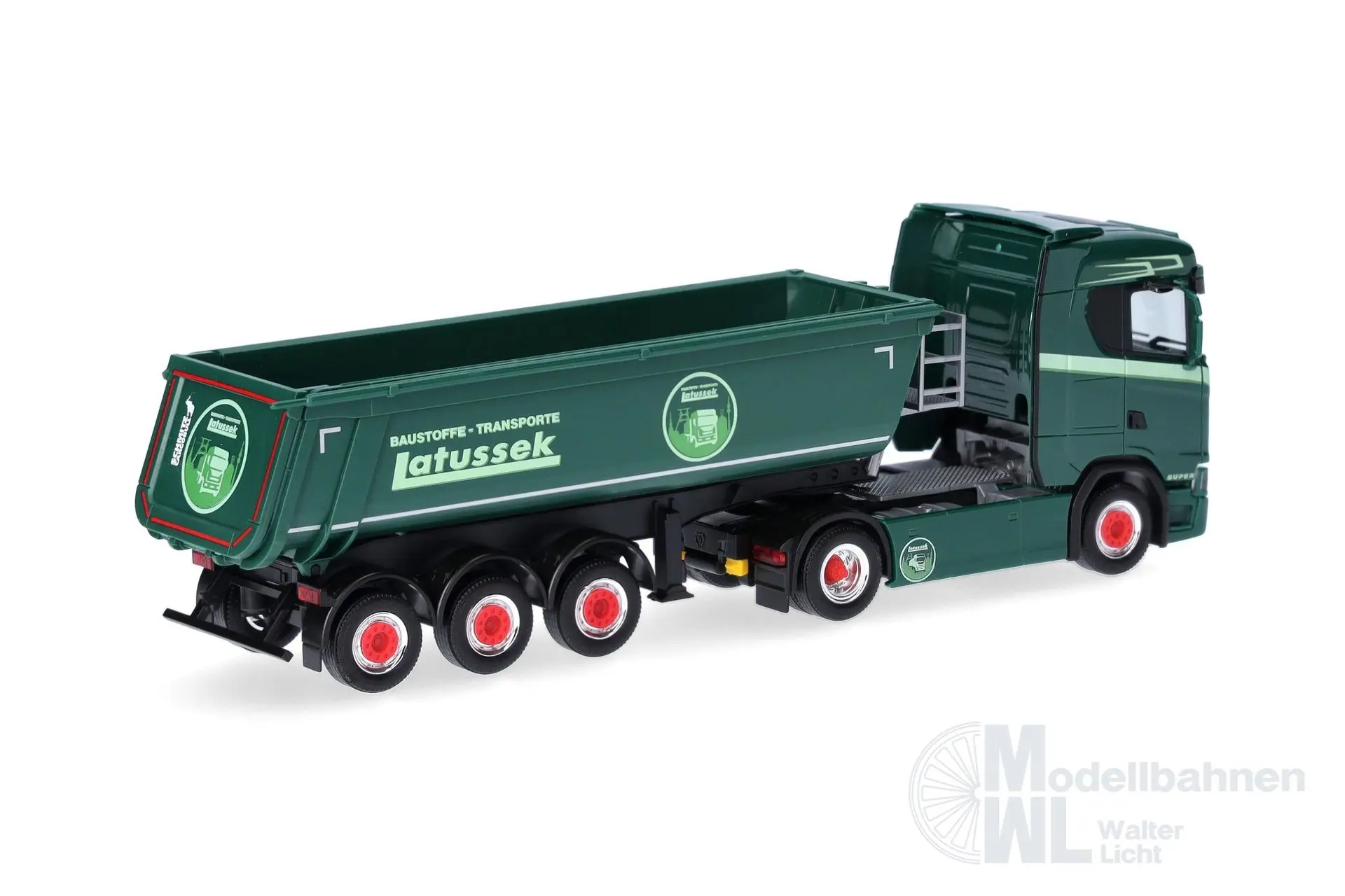 Herpa 320337 - Scania CS 20 ND Rundmulden-Sz H0 1:87