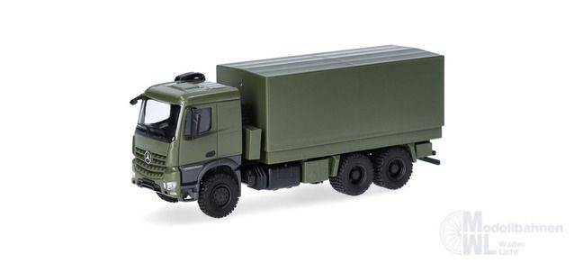 Herpa 747165 - Mercedes-Benz Arocs 6x6 Pr/Pl undekoriert H0 1:87