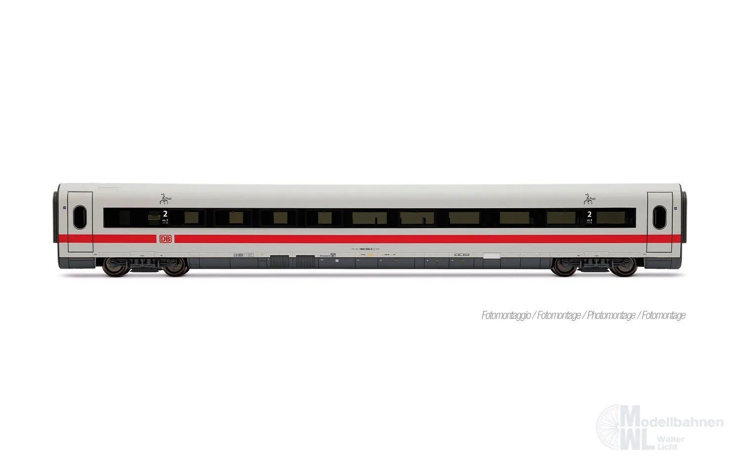 Lima 4684 - Ergänzungswagen Set ICE 1 DB Ep.VI Klimaschützer 5.tlg. H0/GL