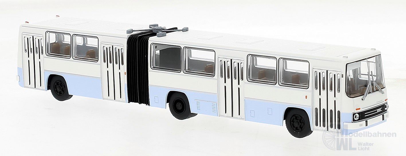 Brekina 59718 - Ikarus 280 weiß/blau 4türig H0 1:87