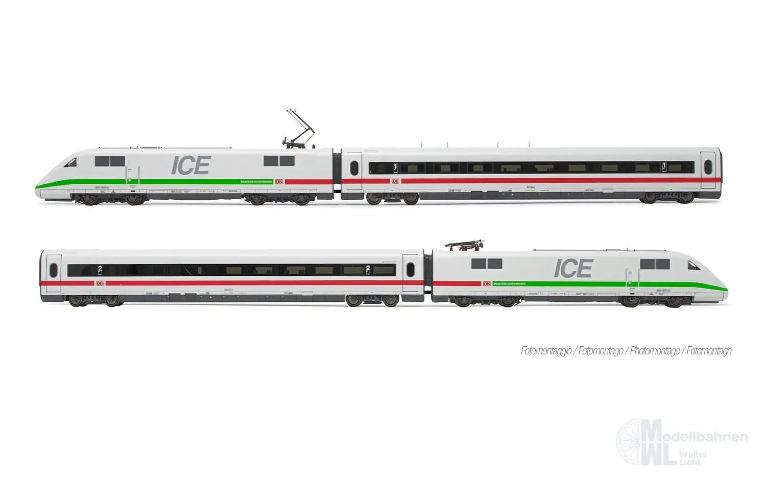 Lima 1754 - Triebzug ICE 1 DB Ep.VI Klimaschützer 4.tlg. H0/GL