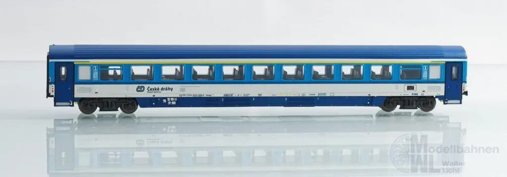 ASM 195451 - EC Personenwagen Ampz 143 1.Kl CD Ep.VI EC 177 2.Nr. N 1:160